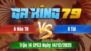 Trận 14 CPC3 Ngày 14/12/2025 - Vô kiến đỏ thấm tang gục tại sân