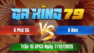 Trận 15 CPC3 Ngày 7/12/2025 - Bướm tránh né tạt lại cây lưng que lật xe