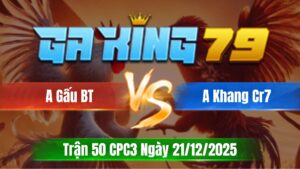 Trận 50 CPC3 Ngày 21/12/2025 - Xanh hít vô chân chà không ngưng đỏ hư hình