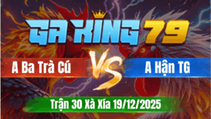 Trận 30 Xà Xía 19/12/2025 - Anh Ba Trà Cú Vs Anh Hận Tiền Giang