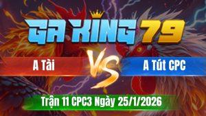 Trận 11 CPC3 Ngày 25/01/2026 - Úa lóc chóc điều cóc cây lưng hết đường về nhà