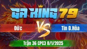 Trận 36 CPC3 Ngày 08/01/2026 - Điều chập bị cặp nách mấy chân hết đường sữa