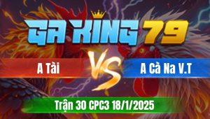 Trận 30 CPC3 Ngày 18/01/2026 - Điều chân trắng thiếu may mắn bị phản hư hình