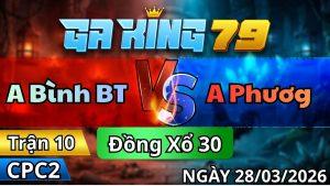Trận 10 CPC2 Ngày 28/3/2026 - Điều gồng tang dắt lại úa cứng mình chìm hư