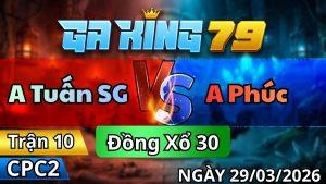 Trận 10 CPC2 Ngày 29/3/2026 - Bướm xui dính đúng chân cuối lật xe gục đầu