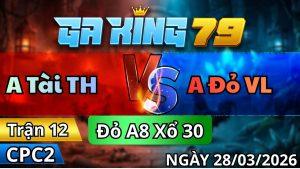 Trận 12 CPC2 Ngày 28/3/2026 - Bướm ra sân vũ lớp 1 xám đức đường