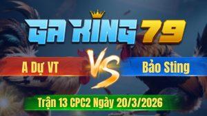 Trận 13 CPC2 Ngày 20/3/2026 - Bướm hiệu buôn đuôi đỏ chỉ có chết