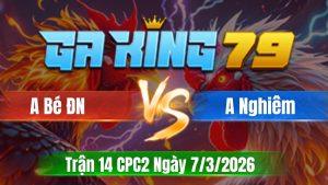 Trận 14 CPC2 Ngày 7/3/2026 - Bướm có chân xìa đem cú ra khìa ăn