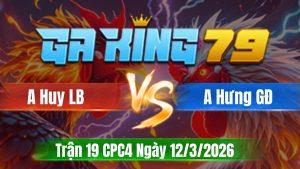 Trận 19 CPC4 Ngày 12/3/2026 - Xanh dính vô lọt tim chết tại sân