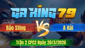 Trận 2 CPC2 Ngày 20/3/2026 - Điều đỏ xui cặp vô sụm tuỳ lết chỗ 1