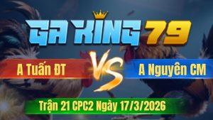 Trận 21 CPC2 Ngày 17/3/2026 - Điều lẹ như tép chụp siết hơi 1 bướm chết