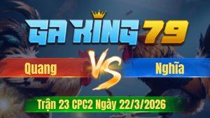 Trận 23 CPC2 Ngày 22/3/2026 - Cú vô chưa quá 3 chân banh hình