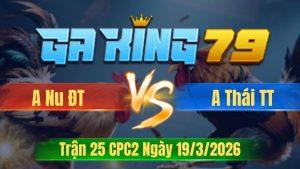 Trận 25 CPC2 Ngày 19/3/2026 - Úa có chân tắt đèn như cây đập bể đèn