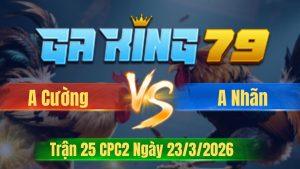 Trận 25 CPC2 Ngày 23/3/2026 - Bướm bự mà chậm úa vũ nín thở nhanh gọn