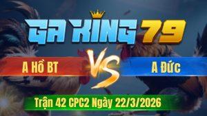 Trận 42 CPC2 Ngày 22/3/2026 - Điều chân trắng bị bắn te tua như con sau 1 tay nước