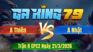 Trận 8 CPC2 Ngày 21/3/2026 - Xanh que mua xe chỉ và nốt nhạc đơn giản