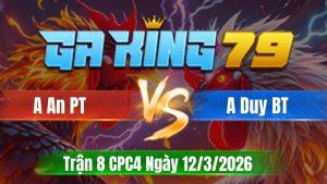Trận 8 CPC4 Ngày 12/3/2026 - Bướm hên có cây mu lưng về bờ