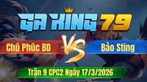 Trận 9 CPC2 Ngày 17/3/2026 - Điều quá hay canh cây bướm rớt tiền