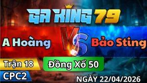 Trận 18 CPC2 Ngày 22/01/2026 - Bướm Đỏ Vô Gay Đá Như Cây Đập