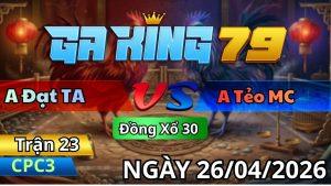 Trận 23 CPC3 Ngày 26/04/2026 - Bướm Đâm Như Sam Sít Úa Vô Đập Cánh