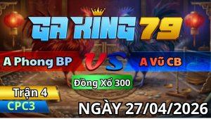 Trận 4 CPC3 Ngày 27/04/2026 - Xanh chậm mà may độ có chân dứt điểm lấy 3 xị
