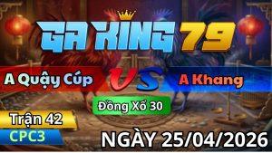 Trận 42 CPC3 Ngày 25/04/2026 - Úa Lọt Cây Bắt Về Ô Tắt Điện Gục