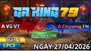 Trận 1 CPC3 Ngày 27/04/2026 - Úa vô chế trước mấy chân camelo phê tang vô kiến chạy
