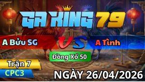 Trận 7 CPC3 Ngày 26/04/2026 - Bướm Vô Ẩu Dính Cây Cuối Lật Xe Gục Đầu