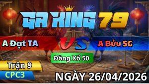 Trận 9 CPC3 Ngày 26/04/2026 - Úa Buôn Đuôi Cặp Vô Đâm Que Như Con Không Đẻ