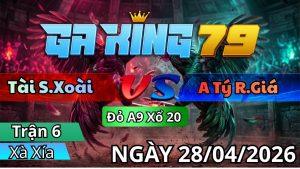 Trận 6 Xà Xía Ngày 28/04/2026 - Khét sửa vô nạp lọt cây ngực nuốt không nổi