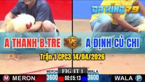 Trận 1 CPC3 14/04/2026 - Gà Anh Định Củ Chi Có Pha Mở Màn Thành Công