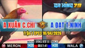 Trận 1 CPC3 18/04/2026 - Gà Anh Xuân Củ Chi Đá Đâm Như Giang Hồ
