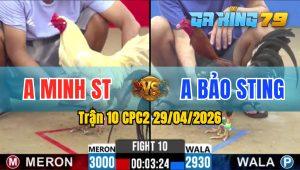 Trận 10 CPC2 29/04/2026 - Bướm Giao Chân Quá Hay Điều Té Hư Hình