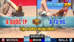 Trận 11 CPC3 19/04/2026 - Gà Anh Quốc Có Pha Lật Kèo Phút Chót