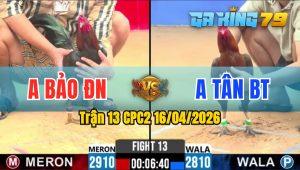Trận 13 CPC2 16/04/2026 - Gà Anh Tân BT Quá Lì Đòn Gồng Gánh Thắng Ngược