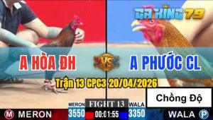 Trận 13 CPC3 20/04/2026 - Xanh Phòng Thủ Chắc Chắn Rồi Phản Đòn 1 Cựa Thành Công Lụm Lúa