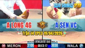 Trận 14 CPC3 19/04/2026 - Anh Long Hạ Anh Sen VC Chưa Tới 2 Tay Nước