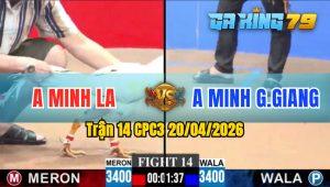 Trận 14 CPC3 20/04/2026 - Đỏ Đâm Mình Làm Xanh Đau Chạy Về Kêu Cứu
