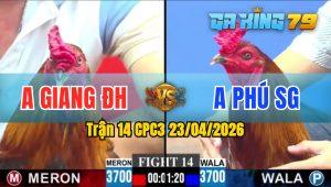 Trận 14 CPC3 23/04/2026 - Anh Phú SG Có Pha Lội Ngược Dòng