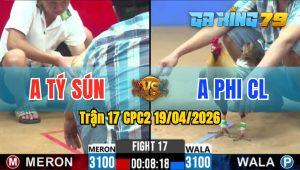 Trận 17 CPC2 19/04/2026 - Xanh Quá Giỏi Đâm Đỏ Bỏ Chạy