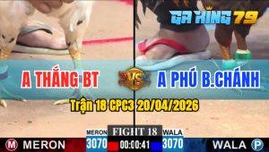 Trận 18 CPC3 20/04/2026 - Đỏ Bắn Súng Liên Thanh Xanh Nằm im Chịu Đòn