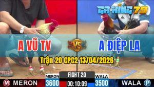 Trận 20 CPC2 13/04/2026 - Gà Chuối Anh Vũ TV Đâm Như Máy Khâu