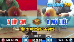 Trận 21 CPC2 28/04/2026 - Sau Tay Nước Thứ 2 Đỏ Trả Chân Xanh Nằm Tại Chỗ