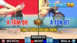 Trận 21 CPC3 20/04/2026 - Vô Kiếng Đỏ Không Chịu Nổi Nhiệt Nằm Xuống Từ Biệt
