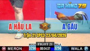Trận 21 CPC3 23/04/2026 - Anh Hậu Long An Thắng Anh Gấu Dễ Dàng