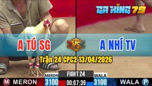Trận 24 CPC2 13/04/2026 - Gà Xanh Anh Nhí Đá Cái Bo Như Xe Tải Đụng