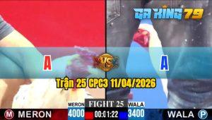 Trận 25 CPC3 11/04/2026 - Xanh Chấp 6 Chấm Cái Kết Của Kẻ Ngông Cuồng