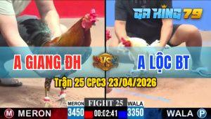 Trận 25 CPC3 23/04/2026 - Gà Bướm Anh Lộc BT Tấn Công Dồn Dập