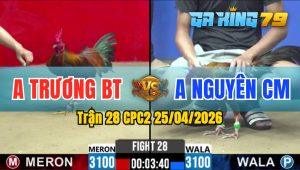 Trận 28 CPC2 25/04/2026 - Khét Đâm Như Máy Buông Đuôi Lụm Tiền Nhanh Lẹ
