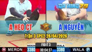 Trận 3 CPC2 28/04/2026 - Bông Quá Tốc Độ 1 Tay Nước Điều Nằm 1 Đống